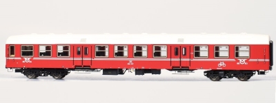 Dekas DK-876007 - H0 - Personenwagen BDn, OHJ, Ep. V